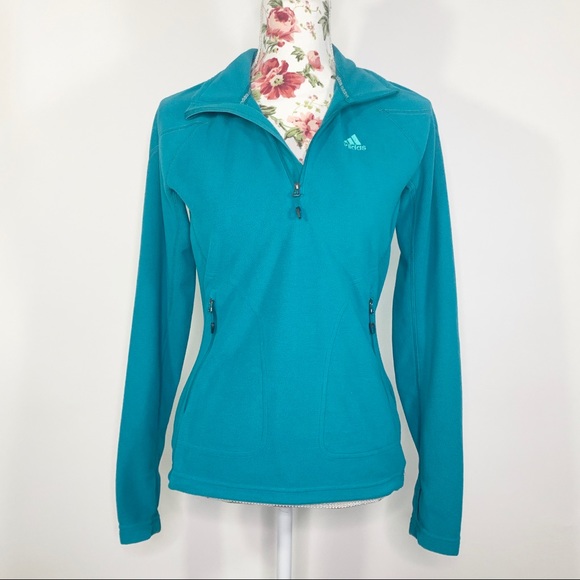 Adidas Outdoor Women’s Fleece Jacket sz S - Picture 2 of 8